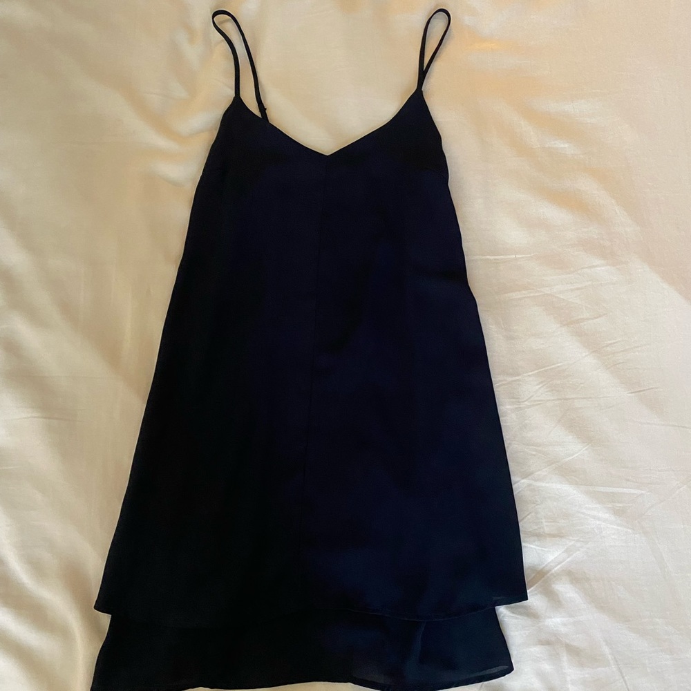 4SI3NNA Navy Blue Small Dress